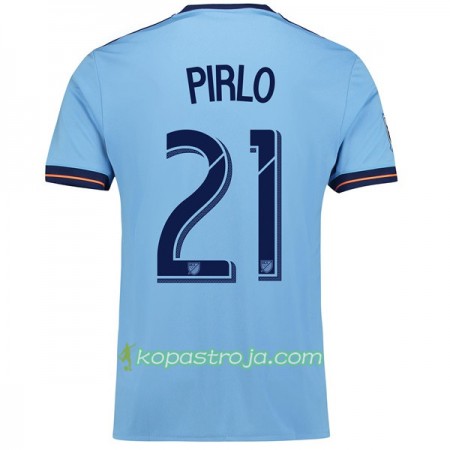 Billiga Fotbollströjor New York City Pirlo 21 Hemma tröja 2018/19 Kortärmad